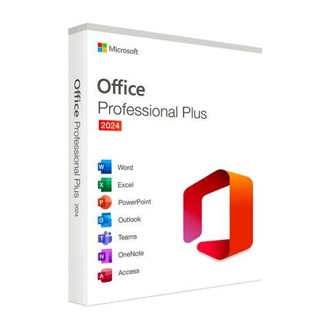 Microsoft Office Professional Plus 2024 retail box